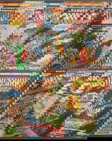 MARVEL HORROR LOT (1972-1977)