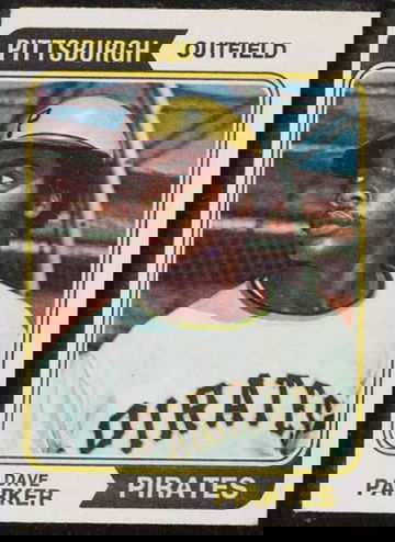 1974 Topps Dave Parker RC #252