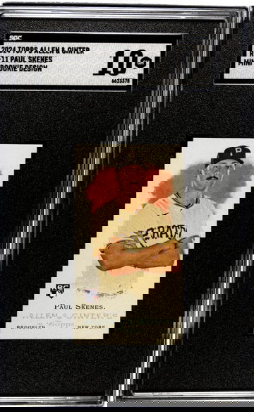 2024 Topps Allen & Ginter #RD-11 Paul Skenes Mini Rookie Design SGC 10