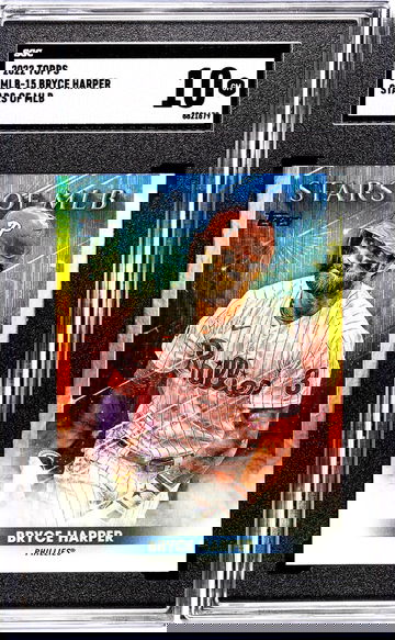 2022 Topps #SMLB-15 Bryce Harper Stars Of Mlb SGC 10