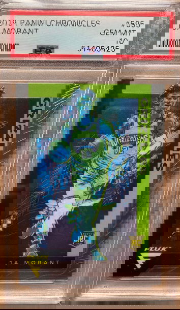 2019 Panini Chronicles Flux Ja Morant #595 PSA 10 Gem Mint 