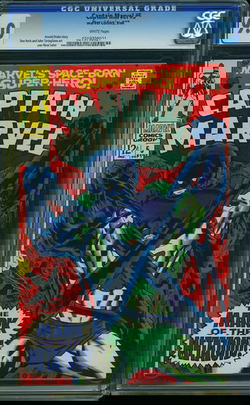 CAPTAIN MARVEL #5, CGC 9.0 VFNM