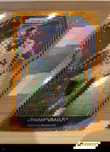 Champ Bailey 2020 Prizm Orange Disco Parallel #119 Denver Broncos Legend