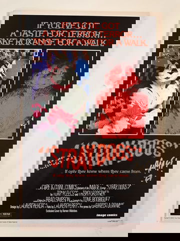 Stray Dogs #2 Carrie Homage Variant Signed Villalobos & Fleecs 2021 NM