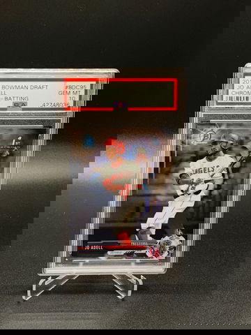 2017 Jo Adell 1st Bowman Chrome Draft Batting PSA 10