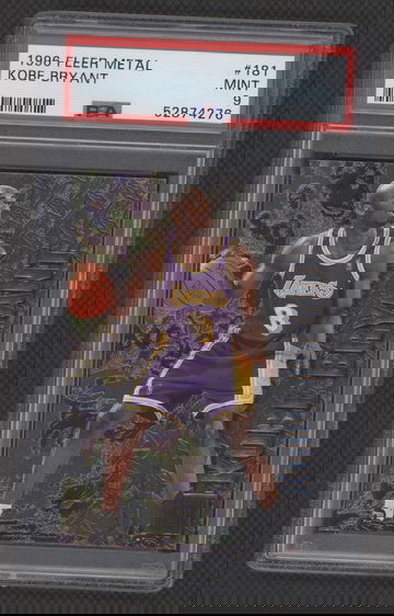1996 FLEER METAL KOBE BRYANT PSA 9