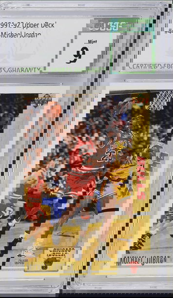 1991-92 Upper Deck Michael Jordan #44 CSG 9