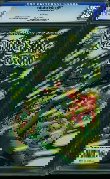 FANTASTIC FOUR #530, CGC 9.8 NM/MT