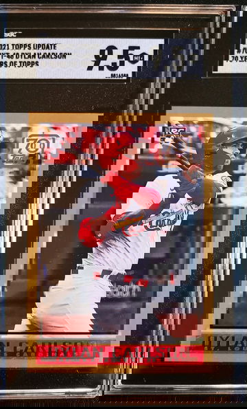 2021 Topps Update DYLAN CARLSON RC 70YT-48 Rookie SGC 9.5 Mint+ 1997 Redux