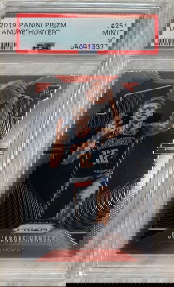 2019 Panini Prizm DeAndre Hunter PSA 9