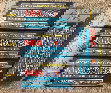 2019/20 Panini Hoops Premium Stock Pulsar Sealed Set lot of 4