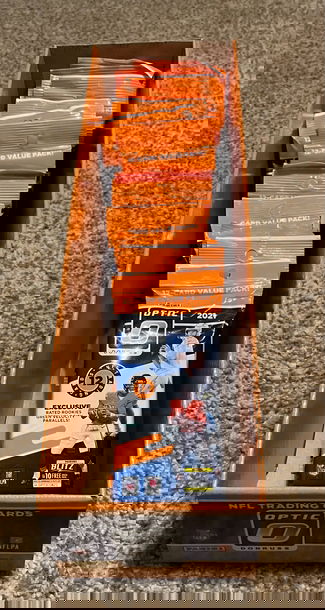 Lot of 16 Total 2021 Panini Football Optic Cello Packs