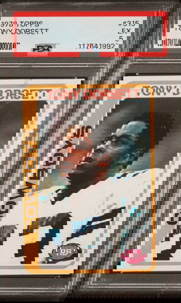 1978 Topps Tony Dorsett #315 PSA 5