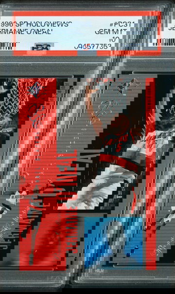 Jermaine O'Neal 1996 SP Holoviews Rookie RC PSA 10 