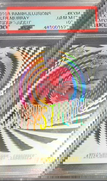 2019 Kyler Murray Panini Illusions Gold PSA 10 #336/399