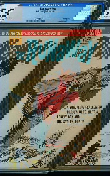 RUNAWAY #no number, CGC 7.5 VF-