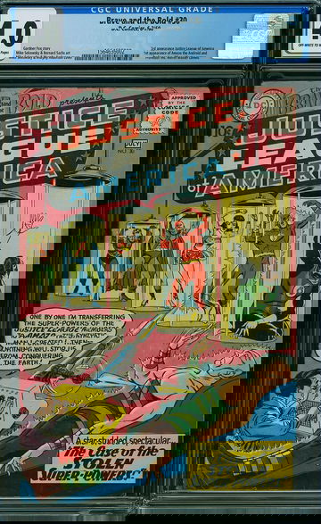 BRAVE AND THE BOLD #30, CGC 4.0 VG