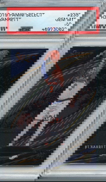 RJ Barrett Select Courtside Rookie PSA 10