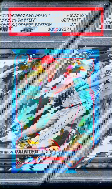 2021 Bowman Draft Sapphire ANDREW PAINTER 1st PSA 10