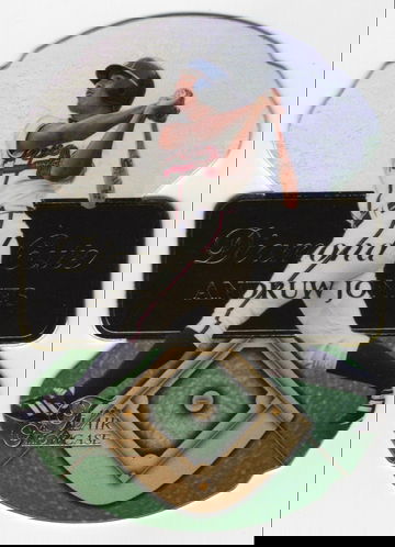 1997 FLAIR SHOWCASE DIAMOND CUTS # 8 OF 20 ANDRUW JONES