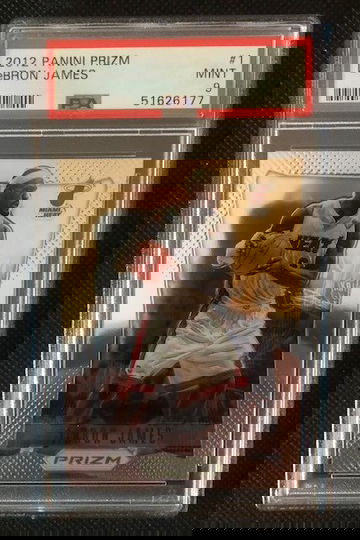LeBron James Prizm 2012 PSA 9