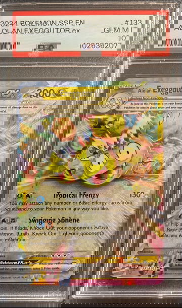 2024 Pokémon Exeggutor ex Surging Sparks 133/191 PSA 10 Gem Mint 
