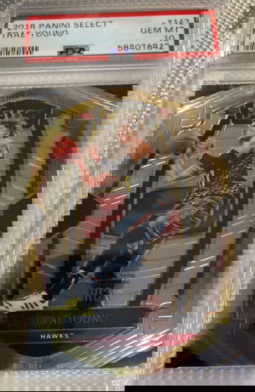 2018 Panini Select Premier Trae Young #142 PSA 10 Gem Mint