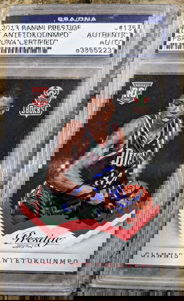 2013 Panini Prestige Giannis Antetokounmpo