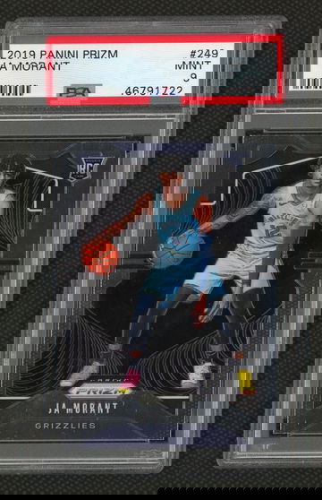 Ja Morant Panini Prizm Rookie PSA 9