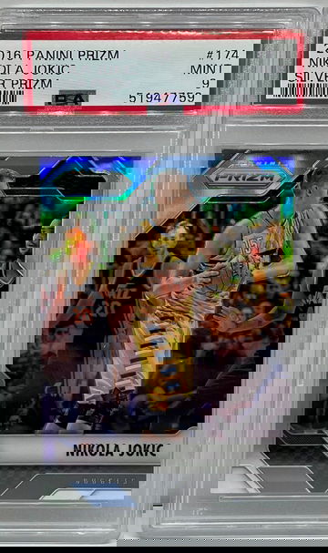 2016 Prizm Nikola Jokic Silver PSA 9