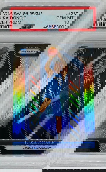 Luka Doncic Silver Prizm 