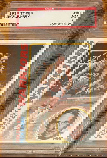 1978 Topps #60 Rick Barry PSA 7