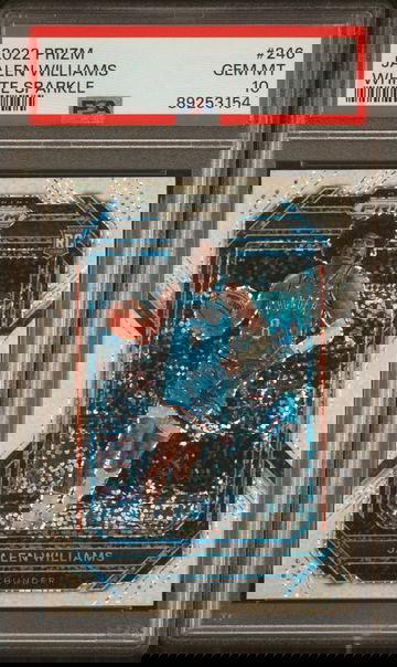 2022 Prizm- Jalen Williams- White Sparkle- PSA 10! 