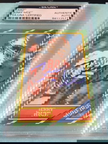 1986 Topps Reprint Jerry Rice