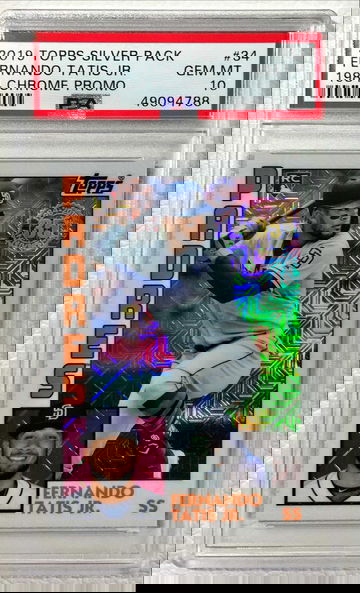 2019 Topps Silver Pack 1984 Chrome Fernando Tatis Jr. PSA 10