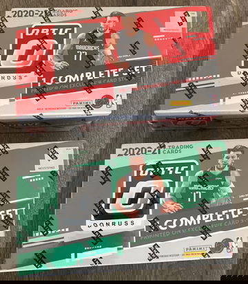 2020-2021 NBA Donruss Optic Fanatics set and Target set