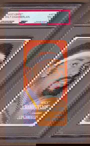 1970 Topps Basketball #50 Wilt Chamberlain PSA 7