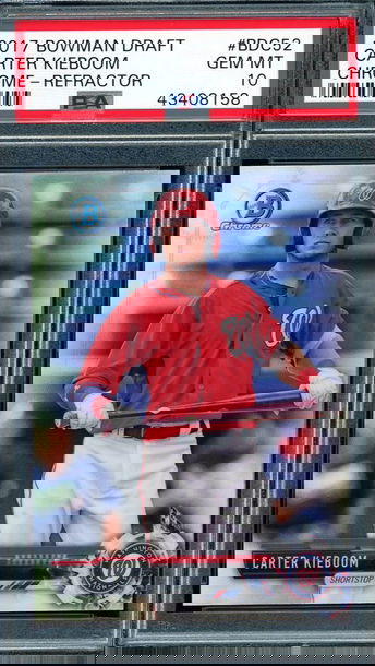 Carter Kieboom 2017 Bowman Chrome Refractor