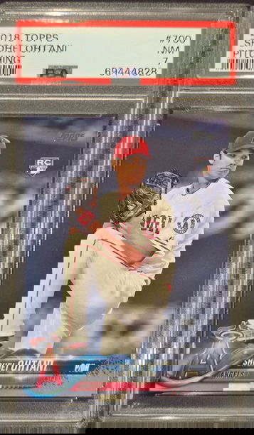 2018 Topps Shohei Ohtani Pitching PSA 7