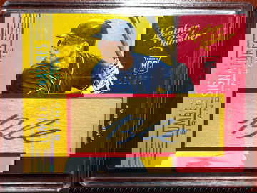 2019 Panini Leather & Lumber #111 BRANDON LOWE Rookie AUTO #11/25