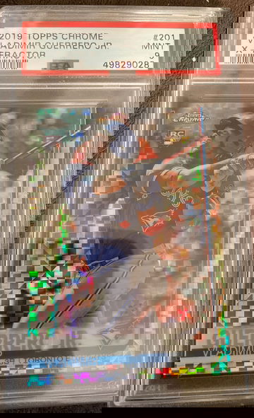 Vladimir Guerrero 2019 Topps Chrome X-tractor PSA 9