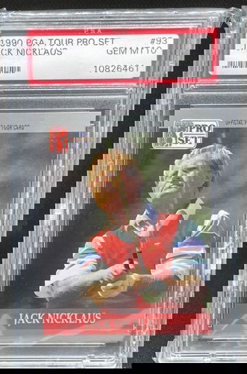 1990 PGA Pro Set #93 Jack Nicklaus PSA 10