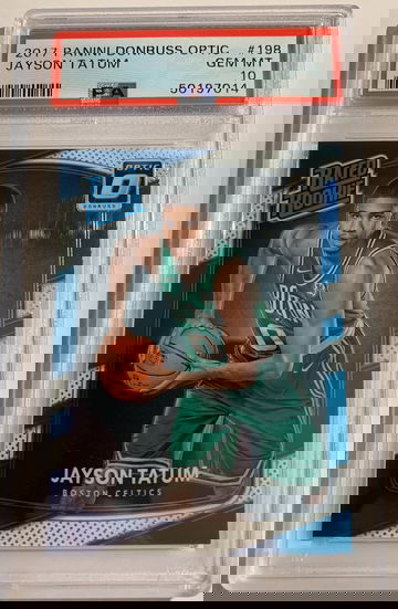 2017-18 Optic Jayson Tatum PSA 10