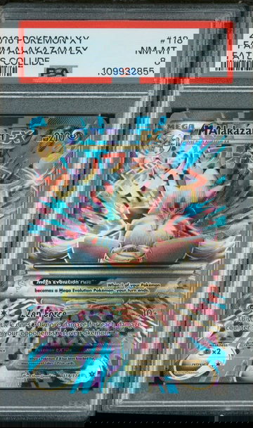 M Alakazam EX 118/124 PSA 8 Fates Collide  