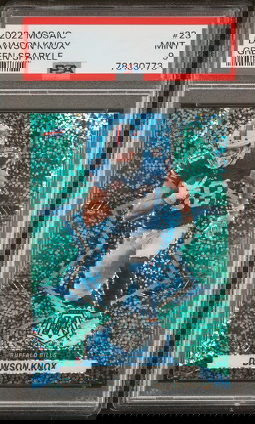 2022 Mosaic Dawson Knox Green Sparkle - PSA 9