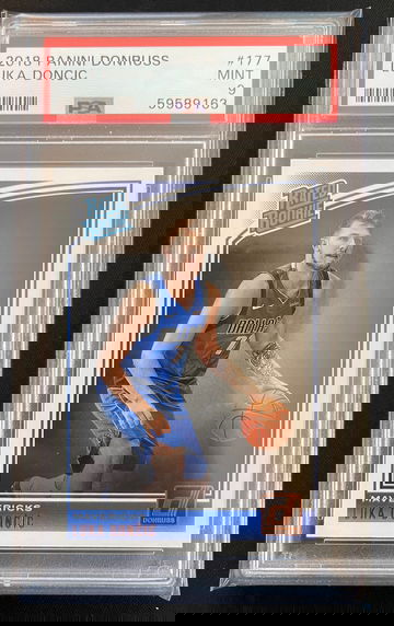 2018 Panini Donruss Luka Doncic RATED ROOKIE PSA 9