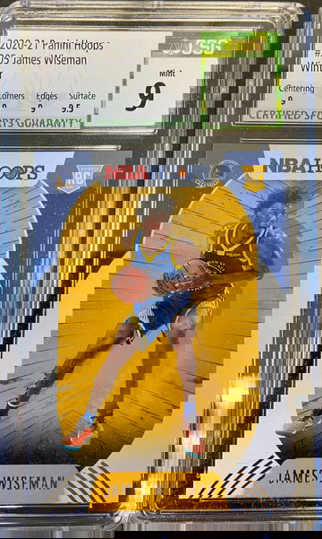 2020-21 Hoops James Wiseman Rookie #205 Winter CSG 9