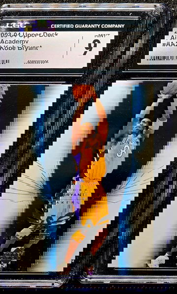 2003-04 Upper Deck #AA2 Kobe Bryant Air Academy CGC 9 Mint