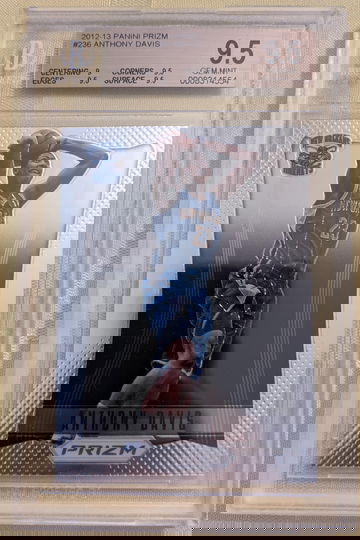 2012 Prizm anthony davis bgs 9.5