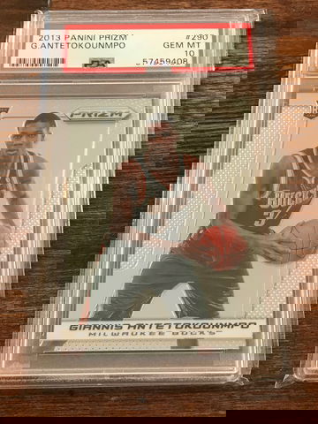 PSA 10 2013 Prizm Giannis Antetokounmpo #280 RC Rookie